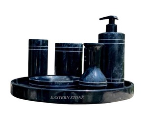 Sculpture en agate faite à la main, pierre naturelle polie, porte-bougie en marbre, décoration d'intérieur, pièce d'art, style moderne, artisanat décoratif - Product Image 6