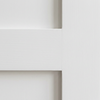 Porte intérieure en bois massif certifiée FSC, finition blanche apprêtée, pour projet hôtelier, installation facile sans soudure, ODM
