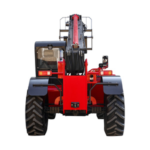 Mini Cargadora Telescópica Agrícola con Certificación CE EPA EU5, Montacargas de 12 Toneladas con Horquillas para Paletas, Motor Perkins, PLC - Product Image 5