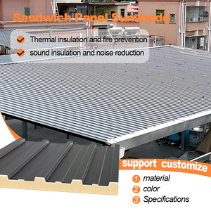 Tuiles de toit en aluminium imperméables directes d'usine - 8x8cm 6mm d'<span class=keywords><strong>épaisseur</strong></span> Panneaux de toiture isolés avec isolation thermique pour une utilisation en extérieur - Product Image 5