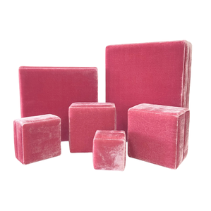 High Quality Soft Smooth Silk <b>Velvet</b> Jewelry <b>Storage</b> <b>Box</b> Luxury Jewelry <b>Box</b> Packaging Jewelry Ring <b>Box</b> With LOGO - Product Image 6