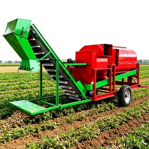 Machine à récolter les arachides montée sur tracteur, ramasseur d'arachides pour les exploitations agricoles à grande échelle - Product Image 6