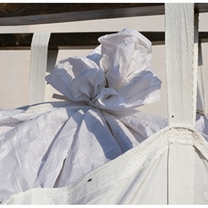 Sac <span class=keywords><strong>Big</strong></span> <span class=keywords><strong>Bag</strong></span> FIBC 1000 kg à ouverture supérieure et fond plat pour paillis et écorces de paysagisme, sac vrac jumbo 1 tonne - Product Image 4