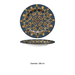 Plato de Cena Saturnia Royal Print Ischia 28 cm para Restaurante, Hotel, Suministros al por Mayor, Vajilla al por Mayor - Product Image 3