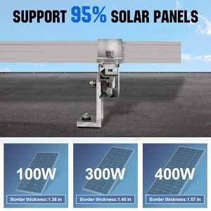 Support de montage de panneau solaire, support de toit en L pour toit en tôle inclinée, toiture trapézoïdale, lot de quantité OEM - Product Image 4