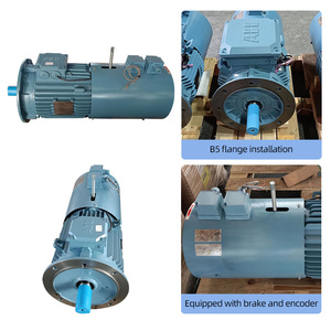 มอเตอร์ ABB รุ่น M2BAX 0.25KW~355KW 1500 รอบต่อนาที มอเตอร์เหนี่ยวนำไฟฟ้ากระแสสลับแบบอะซิงโครนัส 3 เฟส พร้อมเอนโค้ดเดอร์และมาตรฐาน IP55 WF2 IC416 - Product Image 6