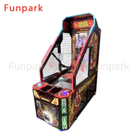 Machine de basket-ball électronique de conception nouvelle pour parc d'attractions, jeu d'arcade de rue, jeux à pièces