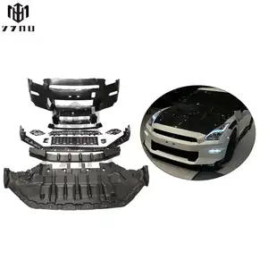 High quality kit for Nissan GTR r35 2008-2017 upgrade 2024 NISSMO new front face bodykit PP material front bumper parts