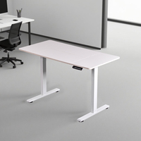 Bureau électrique de luxe réglable en hauteur, mécanisme de table de bureau réglable en hauteur, cadre de bureau debout intelligent avec fonction de mémoire