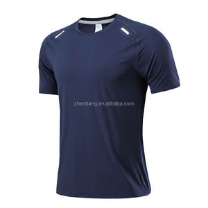 Vente en gros 2026 – T-shirts de sport personnalisés pour hommes avec logo réfléchissant, en polyester, pour la course, la gym et le fitness - Product Image 6