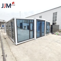 Maison préfabriquée extensible en conteneur, 2-3 chambres, acier, pliable, mobile, mini-maison, bureau, bâtiment, 20 pieds, en vente