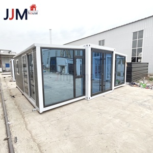 Casa Contenedor Prefabricada Expandible de 2-3 Dormitorios, Edificio de Oficina Móvil Plegable de Acero, Casa Pequeña de 20 pies en <span class=keywords><strong>Venta</strong></span> - Product Image 2