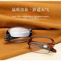 Lunettes de lecture pliables populaires en gros, légères, portables, anti-lumière bleue, unisexes, rectangulaires