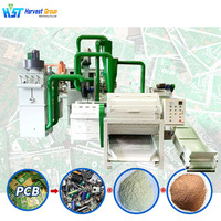 Máquina de Reciclaje de Residuos Electrónicos de Alta Eficiencia para la Recuperación de Oro con Sistema de Trituración de PCB