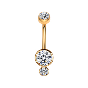 Nhẫn <span class=keywords><strong>Belly</strong></span> Vàng Theo Yêu Cầu G23 Và Nhẫn <span class=keywords><strong>Belly</strong></span> Không Có Niken - Product Image 1