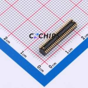 CLE-125-01-G-DV-A Pin Socket SMD,P=0.8mm Connector ( Pitch: 0.8mm )( Row Spacing: 1.2mm )( Mounting Type: Vertical Mount ) - Product Image 2