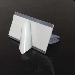 Portaetiquetas de Precio Transparente de PVC/Metal, Moderno, Duradero y de Alta Calidad, para Exhibición de Alimentos en Supermercados y Promoción Minorista - Product Image 3