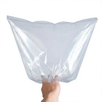 Sac alimentaire transparent en LDPE 18 x 24 pouces, fin, souple, pour emballage de barbe à papa