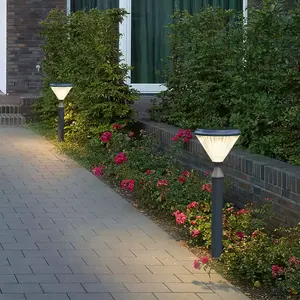 Fashionable Solar LED Pathway Light For Garden Energy Saving Lamp With High Efficiency Aluminum Body IP65 Low Price