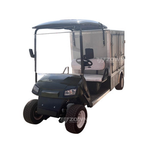 รถกอล์ฟไฟฟ้า 6 ที่นั่ง แบตเตอรี่ 72V ยางสำหรับวิ่งออฟโรด ระยะทาง 60 กม. รถเที่ยวชมสถานที่สำหรับสวนสนุก - Product Image 6