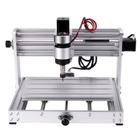 Mini routeur CNC 3018 Max haute puissance pour le bois, avec moteur unique, construction en aluminium, contrôle GRBL, broche 24V 10A 200W