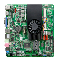 Carte mère Thin ITX Partaker ITX-M105_I516L Processeur Core I5 3210M VGA LVDS Double HD-MI Mini ITX