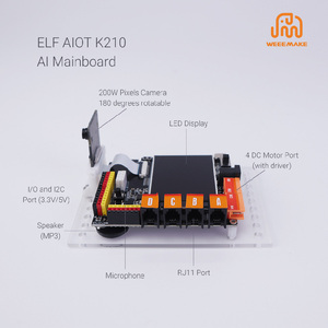 Kit Profesional de Aprendizaje Artificial K210 con Ruedas Mecanum para Educación STEM, Programación en Escuelas Secundarias - Product Image 4