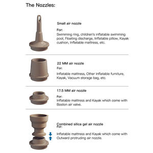 Pompe à air électrique <span class=keywords><strong>sans</strong></span> <span class=keywords><strong>fil</strong></span> pour le camping, l'extérieur, <span class=keywords><strong>matelas</strong></span> en ABS, bouée de natation, coussin de couchage, <span class=keywords><strong>gonfleur</strong></span>, batterie 3600mAh, éclairage 17 heures - Product Image 6