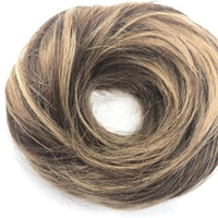 Populaire 4/27 # schrunchie cheveux chignon frange chouchous postiches 100% conception de coiffure de cheveux humains pour femme prix de gros