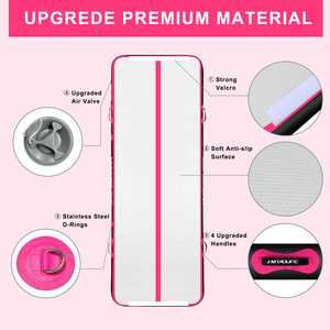 Colchoneta de pista de aire inflable personalizada para gimnasio, colchoneta acrobática para suelo de pista de aire, colchoneta de gimnasia, colchoneta flotante para Yoga, trampolín de piscina flotante - Product Image 6