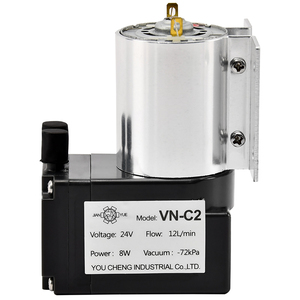 VN-C2ปั๊มสูญญากาศขนาดเล็ก12V 8W 12L/นาที-72kpa สำหรับอุตสาหกรรมลวดทองแดงบริสุทธิ์ - Product Image 2