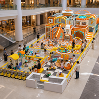 Équipement de terrain de jeu intérieur commercial pour enfants, centre d'activités et centre de divertissement familial
