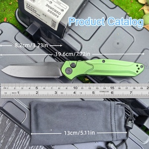 Cuchillo plegable personalizable para bolsillo, cuchillo plegable para pescar con mango de aleación de aluminio. - Product Image 5