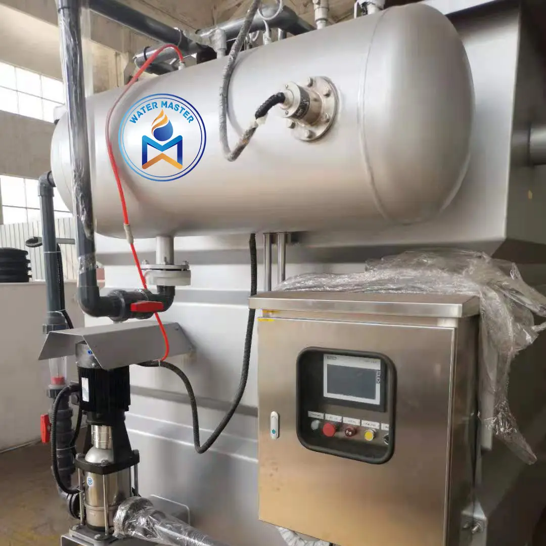 5m 3/H Daf Unit Behandeling Olie Slib Separator Compact Water Behandeling Machines
