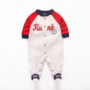 Abiti per bambini in puro <span class=keywords><strong>cotone</strong></span> Casual <span class=keywords><strong>pigiama</strong></span> neonato manica lunga tuta estiva ragazzi ragazze aria condizionata cartone animato primavera - Product Image 6