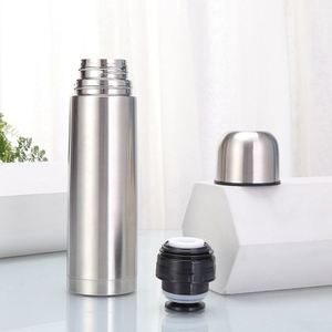 High Quality Stainless Steel Bullet Vacuum Flask with Thermal Insulation BPA Free <b>Large</b> Tumbler for Business <b>Gifts</b> Water Cup - Product Image 2