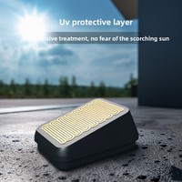 Capteur de pluie intelligent sans fil Affichage OLED Commutateur de télécommande Niveau d'eau Détection anormale Alarme Capteur d'immersion dans l'eau WiFi