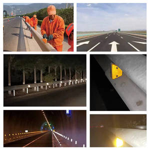 Bolardo de advertencia de seguridad de tráfico Delineatore reflectante Del Guardrail Line <span class=keywords><strong>Delineator</strong></span> Trianhle Delinators - Product Image 4