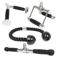 KWO Grip Lat Bar Colorful Fitness Triceps Press Down Direct Attach Curl Gym Pull Down Machine Handle Cable Attachment Supplier