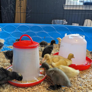 Ember plastik pemberi makan unggas, peralatan peternakan unggas RS-74, ember pemberi makan ayam - Product Image 5