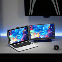 Monitor Portátil para Juegos Eloam de 14.1 Pulgadas, Giratorio 280°, 16:9 IPS, 60Hz, 1ms de Respuesta, Relación de Contraste 1000:1, Compatible con Windows y Mac