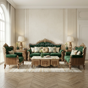 Lit King Size Personnalisé <span class=keywords><strong>en</strong></span> Noyer FF&E Vérifié, Style Néo-Classique, Velours Émeraude <span class=keywords><strong>pour</strong></span> Projets de Suites Principales d'Hôtels de Luxe aux États-Unis et au Royaume-Uni - Product Image 4