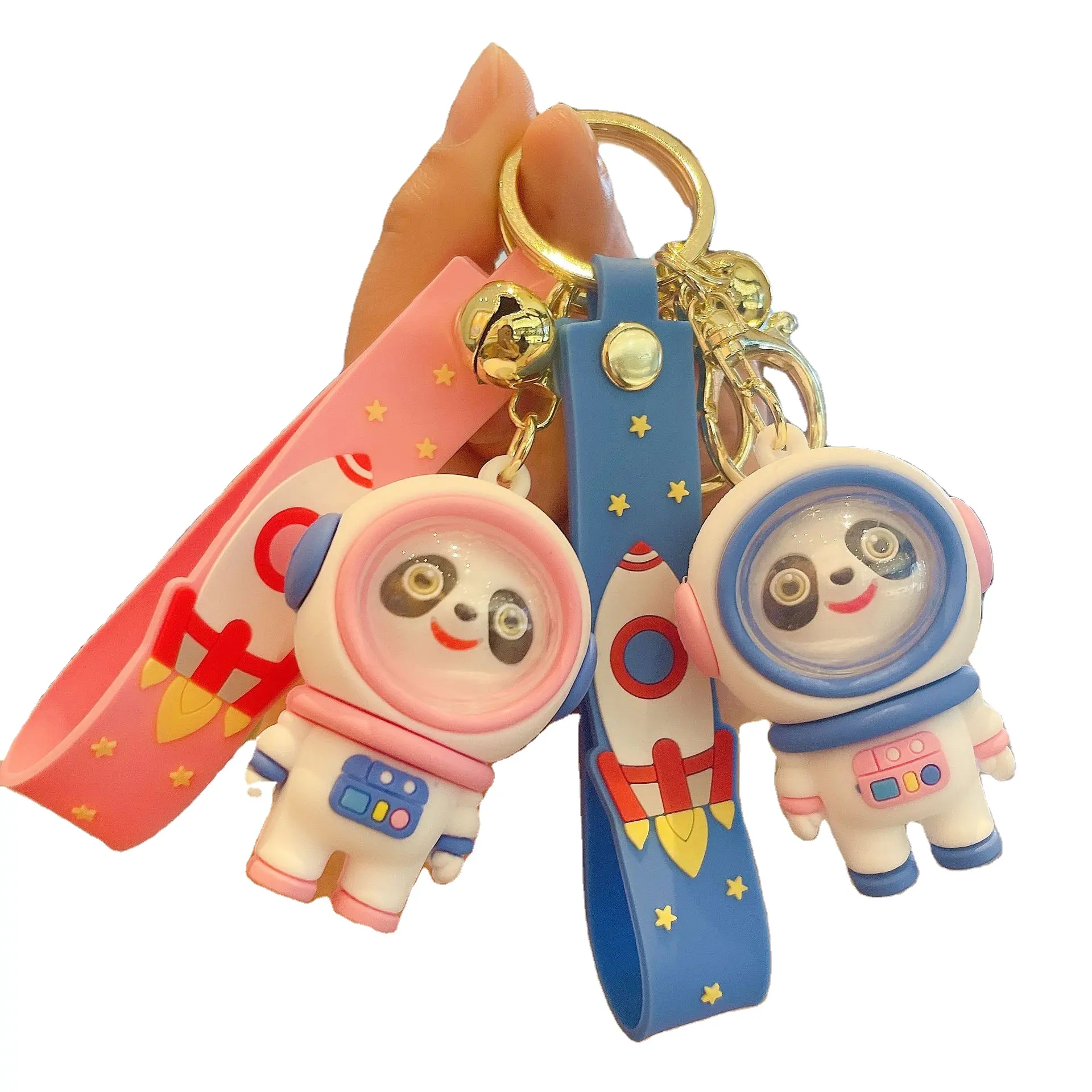 key chains wholesale pendant doll astronaut keychain