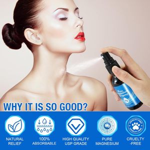 Aerosol de aceite de magnesio orgánico puro que favorece el sueño, relaja los pies y el cuerpo sin minerales traza no <span class=keywords><strong>saludables</strong></span> - Product Image 6