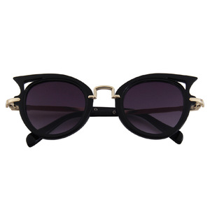 Gafas de Sol Infantiles con Protección UV400, Montura de PC y Metal, Diseño Ojo de Gato, Estampado de Leopardo, Unisex - Product Image 4