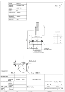 New Arrivals Pressure <strong>Sensor</strong> Core Piezoresistive Pressure <strong>Sensor</strong> Factory Price Integrated Pressure <strong>Sensor</strong> - Product Image 6