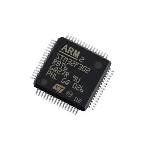 Chip điện tử ban đầu thành phần stm32f302 stm32f MCU 32bit 128kb Flash 64 lqfp stm32f302rbt6