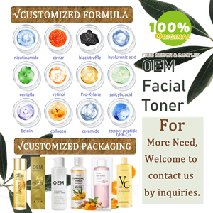 OEM cuidado de la piel agua de rosas ácido glicólico <span class=keywords><strong>7</strong></span>% exfoliante niacinamida brillo colágeno Facial líquido Gel tono para piel brillante - Product Image 3