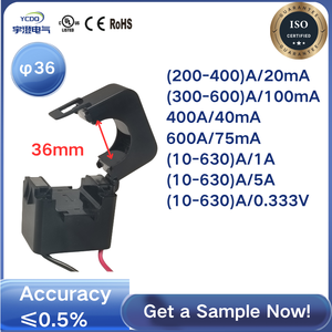 Single-Phase 400A/5A 330kv Ferrite Core <strong>Current</strong> <strong>Transformer</strong> YCK-0.66/K-24 Square Split Core for Accurate <strong>Current</strong> Measuring - Product Image 5