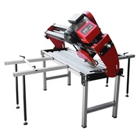 Machine de découpe de carreaux de granit de marbre entièrement automatique de 120 cm Angle de 45 degrés 220V/380V noyau de roulement de moteur de moteur haute sécurité